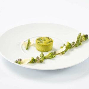 Flan di asparagi e parmigiano- Traiteur de Paris